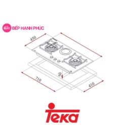 Bếp gas âm Teka Maestro GVI 78 3G AI AL 2TR