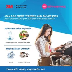 Máy lọc nước dành cho thương mại 3M ICE 190-S