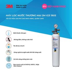 Máy lọc nước dành cho thương mại 3M ICE 190-S - Nhập khẩu Mỹ 8 Máy lọc nước dành cho thương mại 3M ICE 190-S