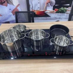 Bếp Từ Đức Kaff KF-Smart 848 Vario - Đa Điểm, 93cm, Mặt Kính Schott