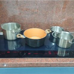 Bếp Từ Đức Kaff KF-Smart 848 Vario - Đa Điểm, 93cm, Mặt Kính Schott