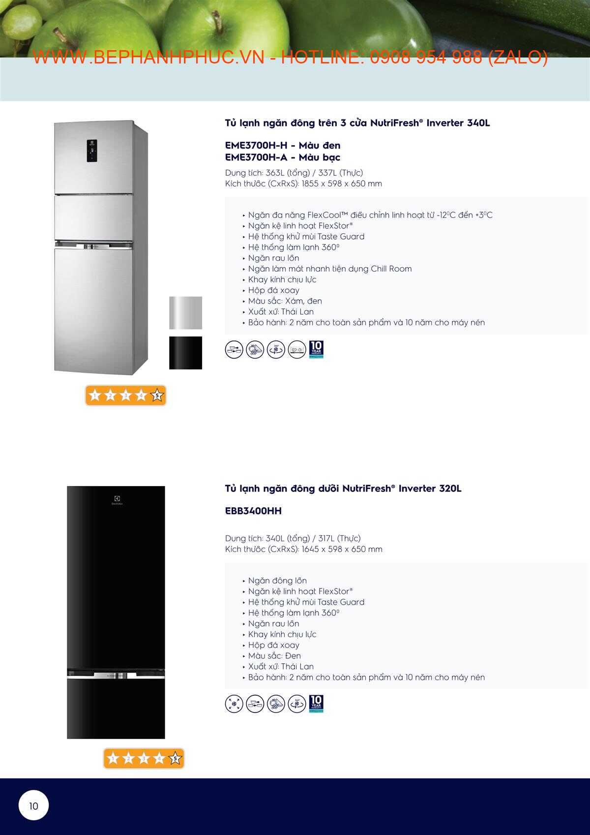 Catalogue Electrolux Online - Tự tin vào bếp với Electrolux
