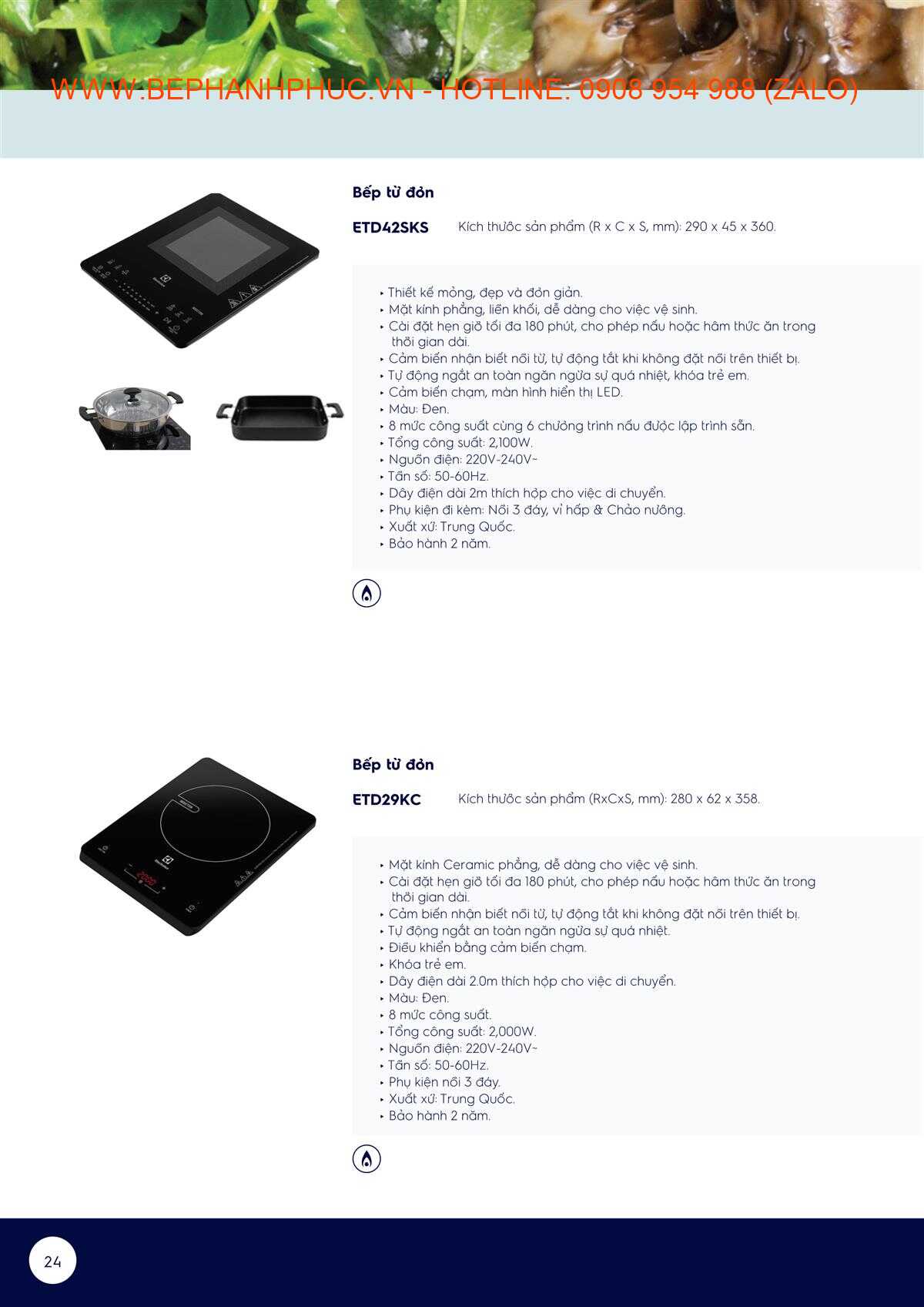 Catalogue Electrolux Online - Tự tin vào bếp với Electrolux