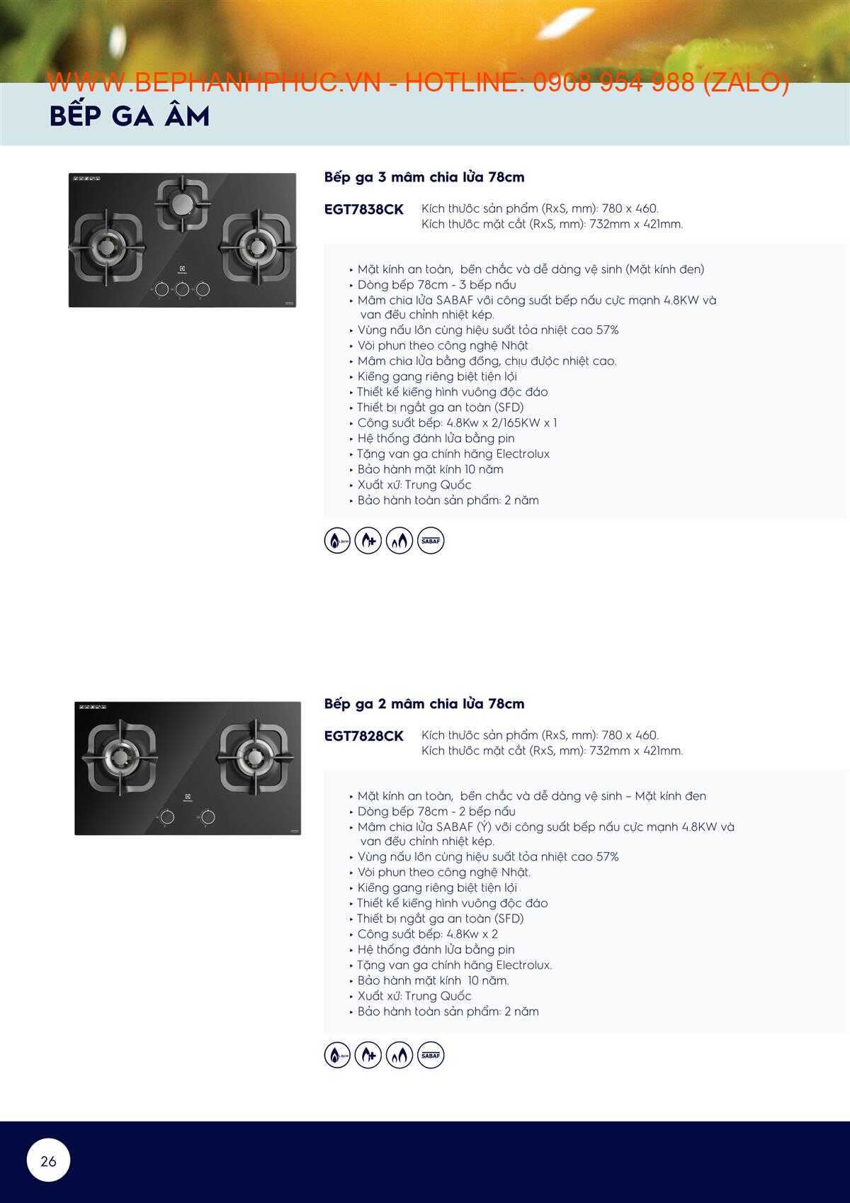 Catalogue Electrolux Online - Tự tin vào bếp với Electrolux