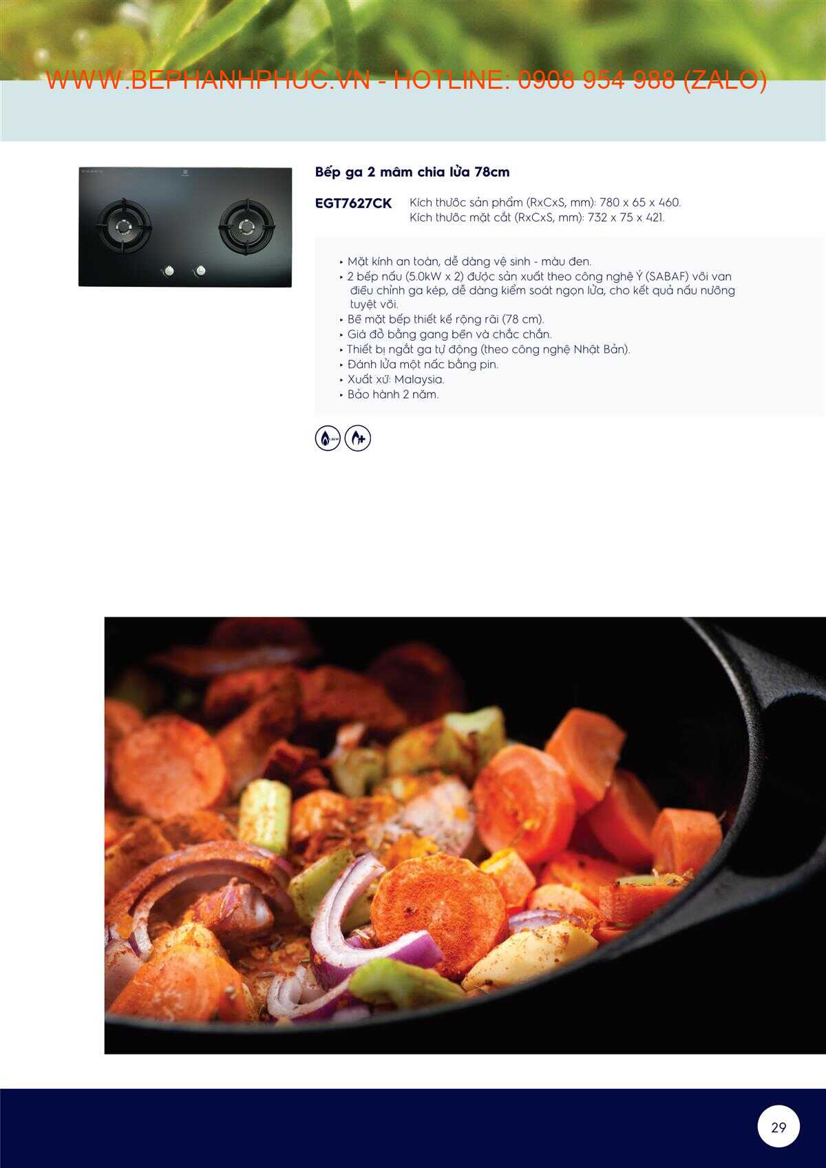 Catalogue Electrolux Online - Tự tin vào bếp với Electrolux