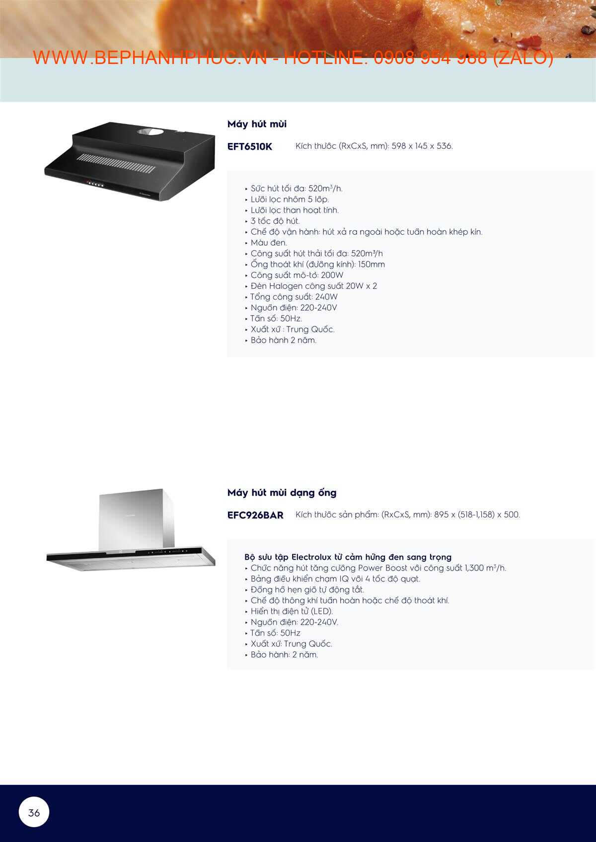 Catalogue Electrolux Online - Tự tin vào bếp với Electrolux