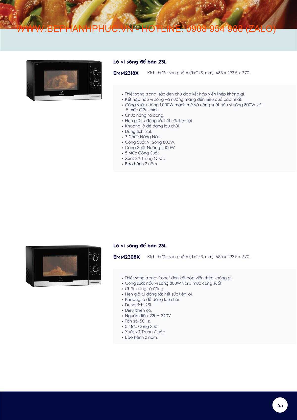 Catalogue Electrolux Online - Tự tin vào bếp với Electrolux