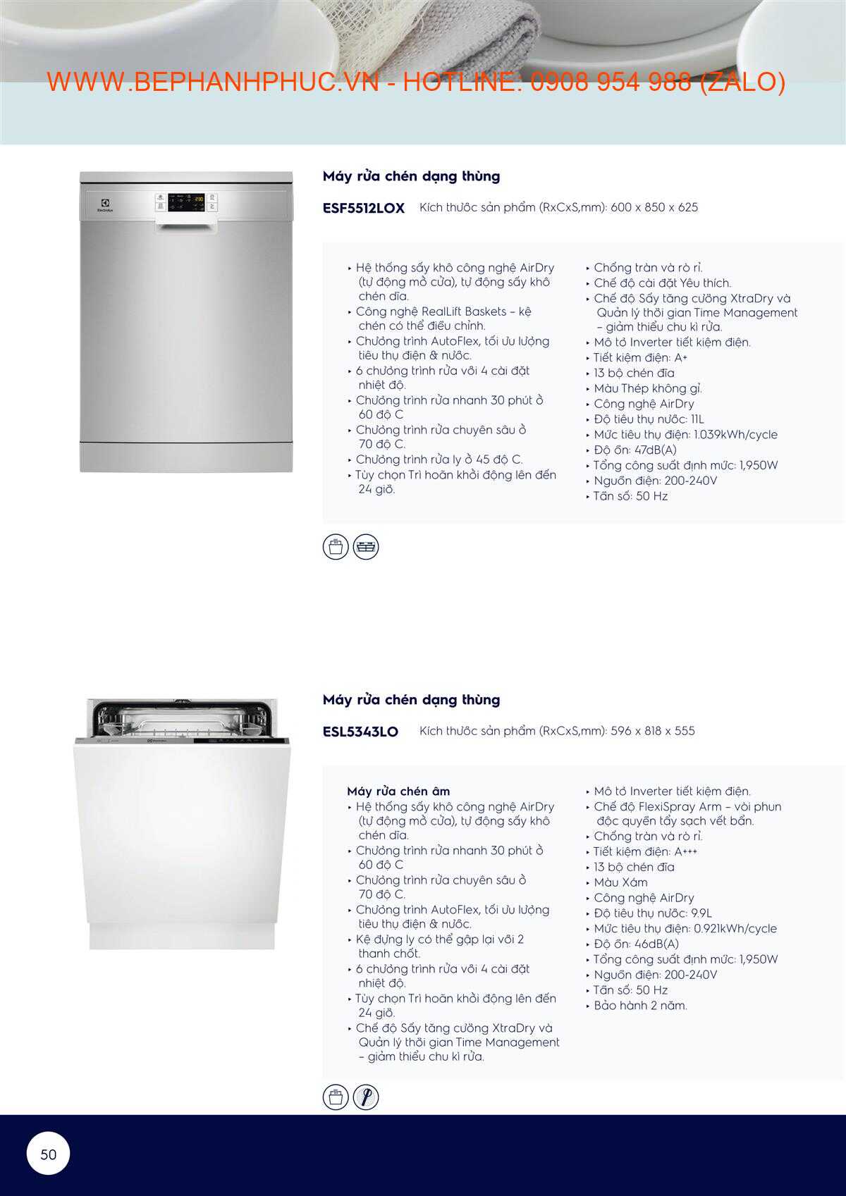Catalogue Electrolux Online - Tự tin vào bếp với Electrolux