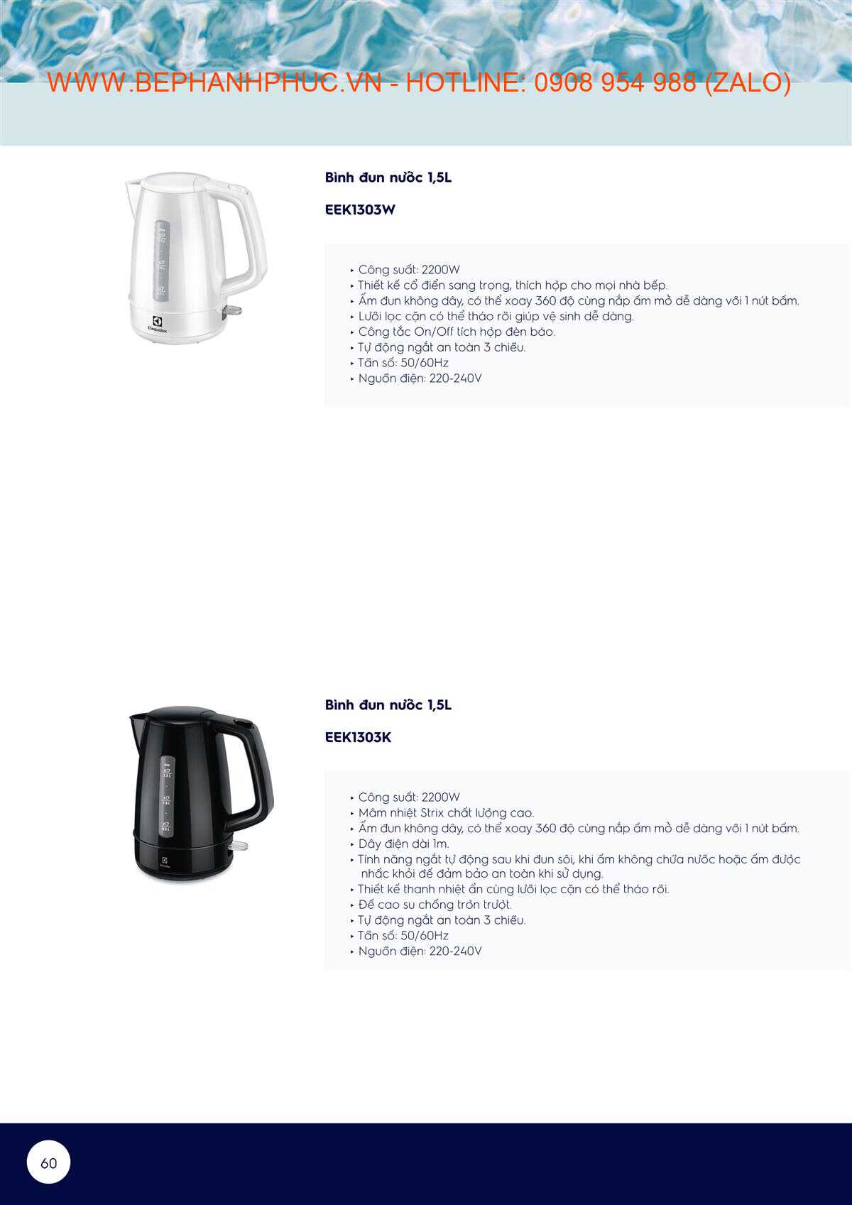 Catalogue Electrolux Online - Tự tin vào bếp với Electrolux