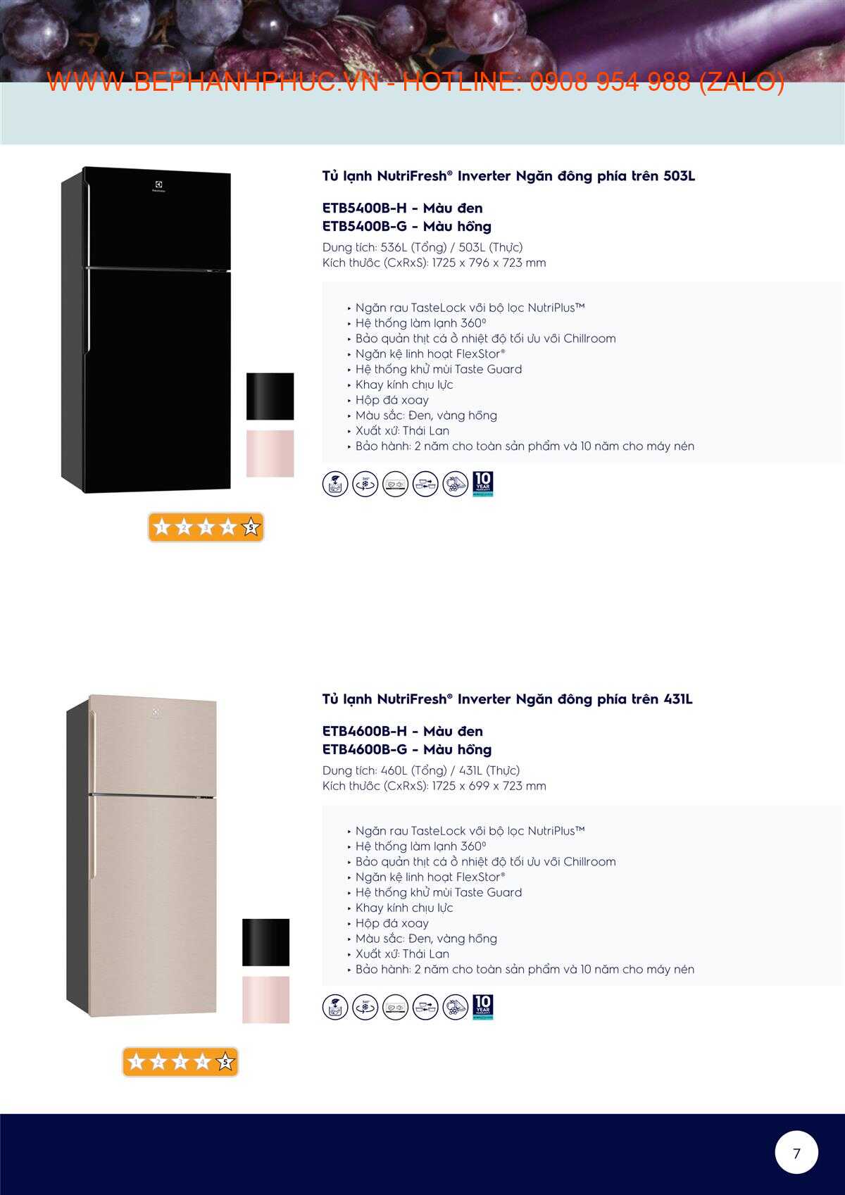 Catalogue Electrolux Online - Tự tin vào bếp với Electrolux