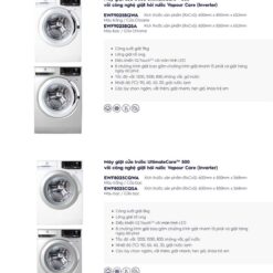 E-Catalogue Electrolux Laundry - Giặt sấy tiện lợi với Electrolux