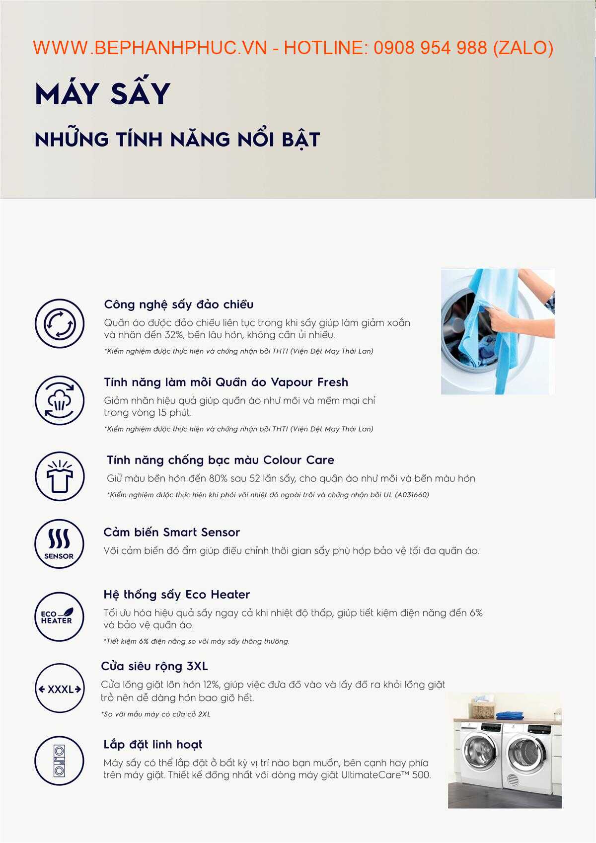 Catalogue Electrolux Laundry Online - Giặt sấy tiện lợi với Electrolux