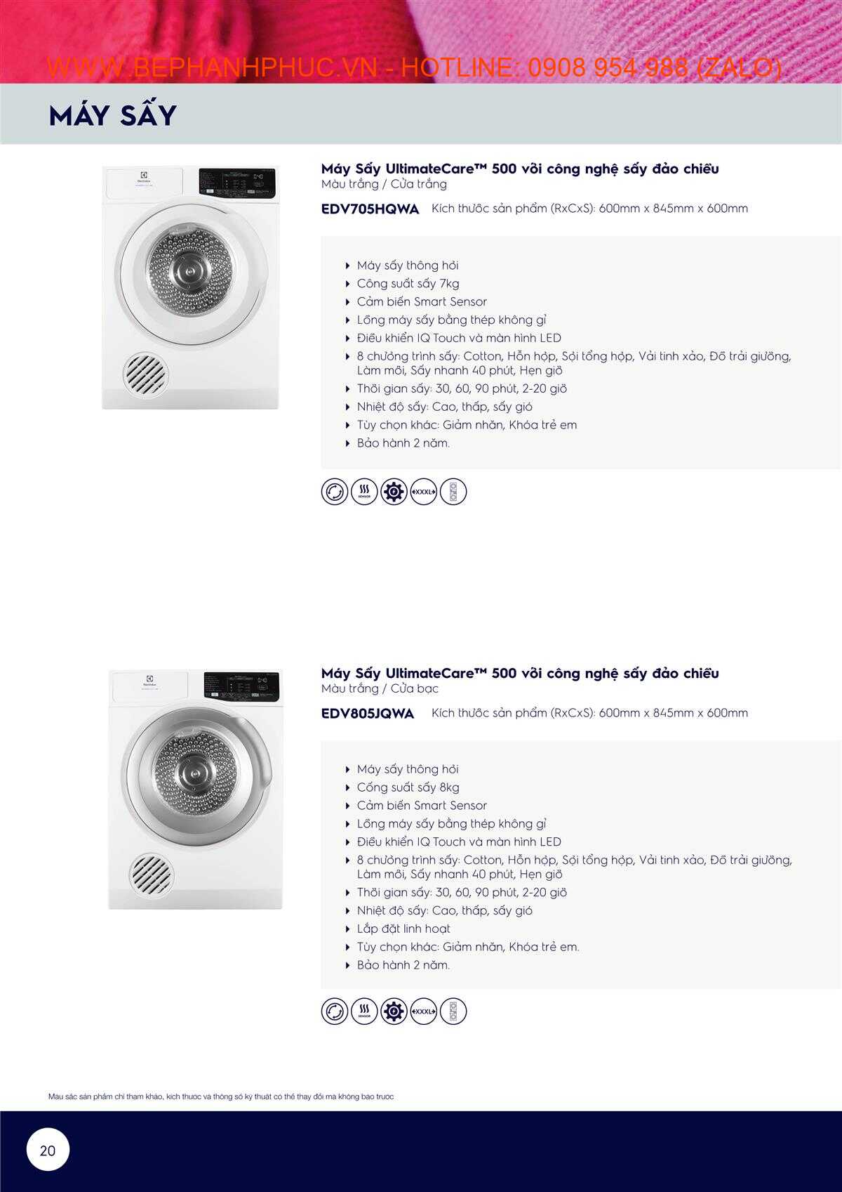 Catalogue Electrolux Laundry Online - Giặt sấy tiện lợi với Electrolux
