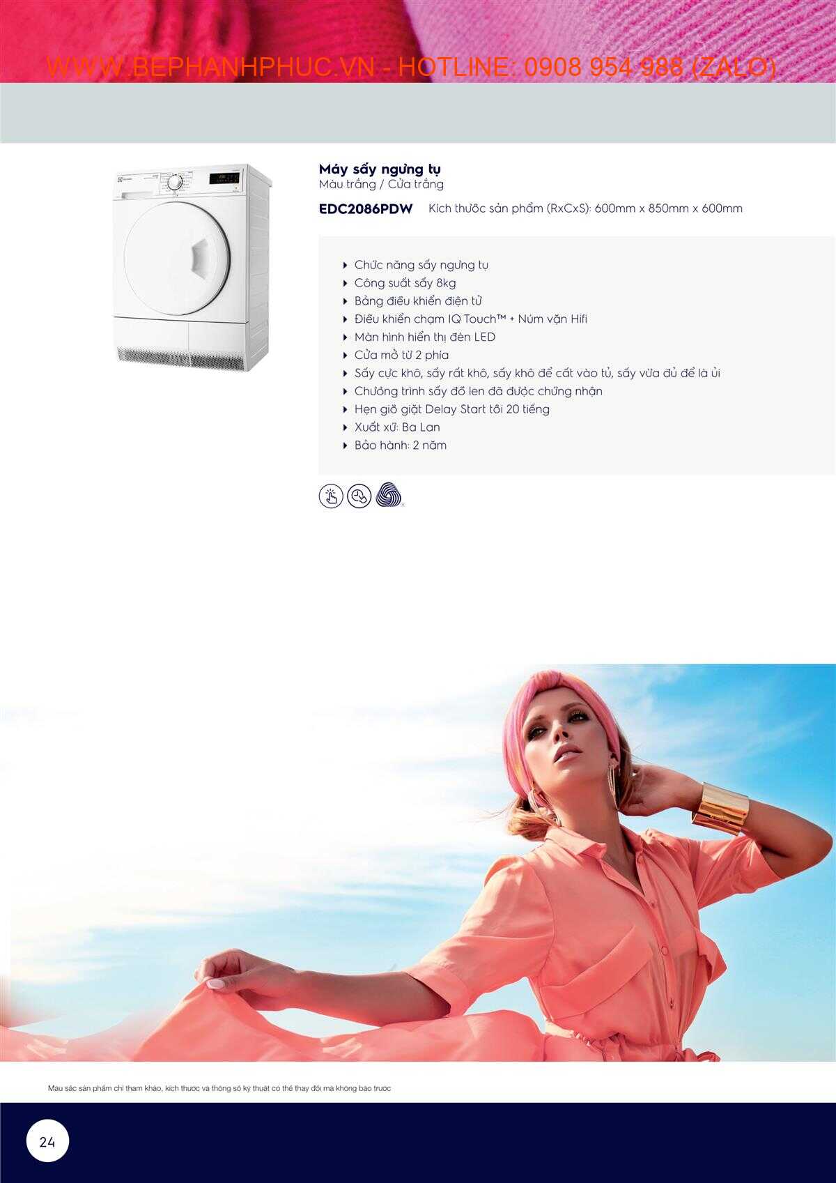 Catalogue Electrolux Laundry Online - Giặt sấy tiện lợi với Electrolux