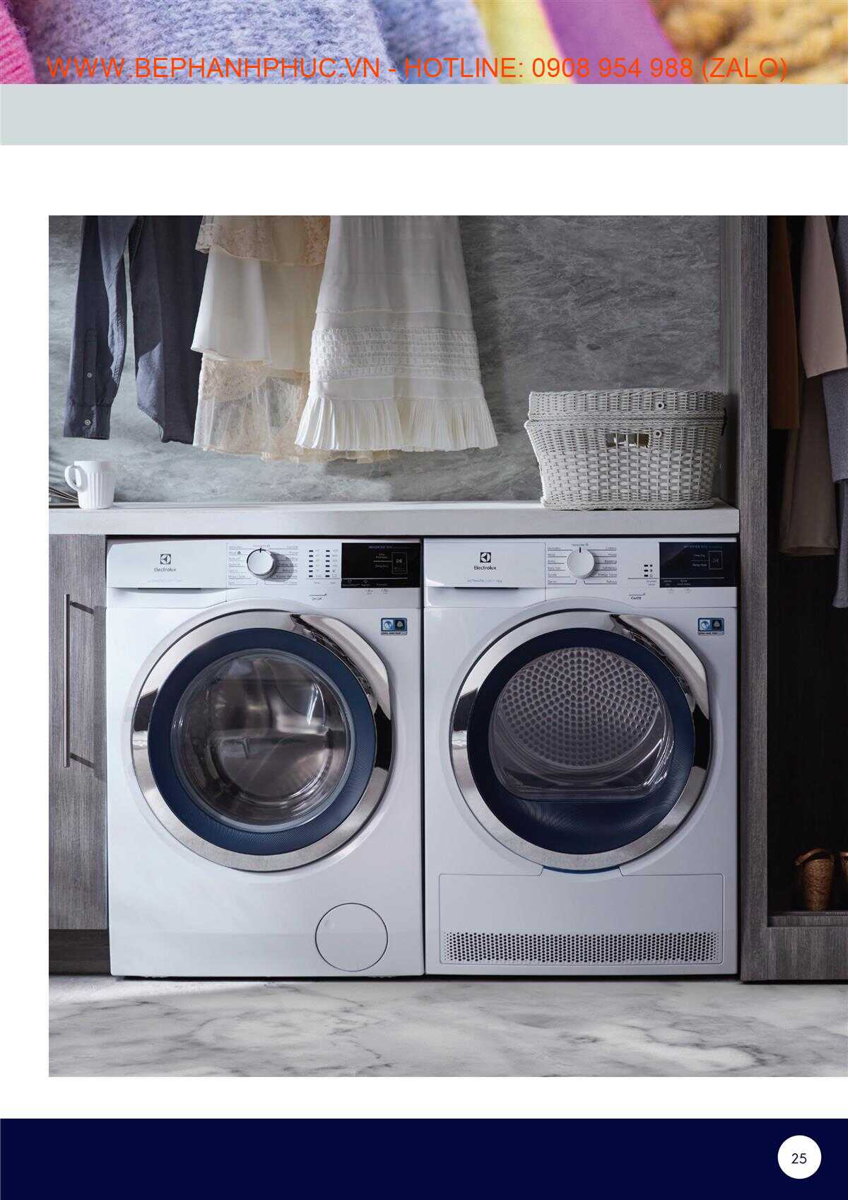 Catalogue Electrolux Laundry Online - Giặt sấy tiện lợi với Electrolux