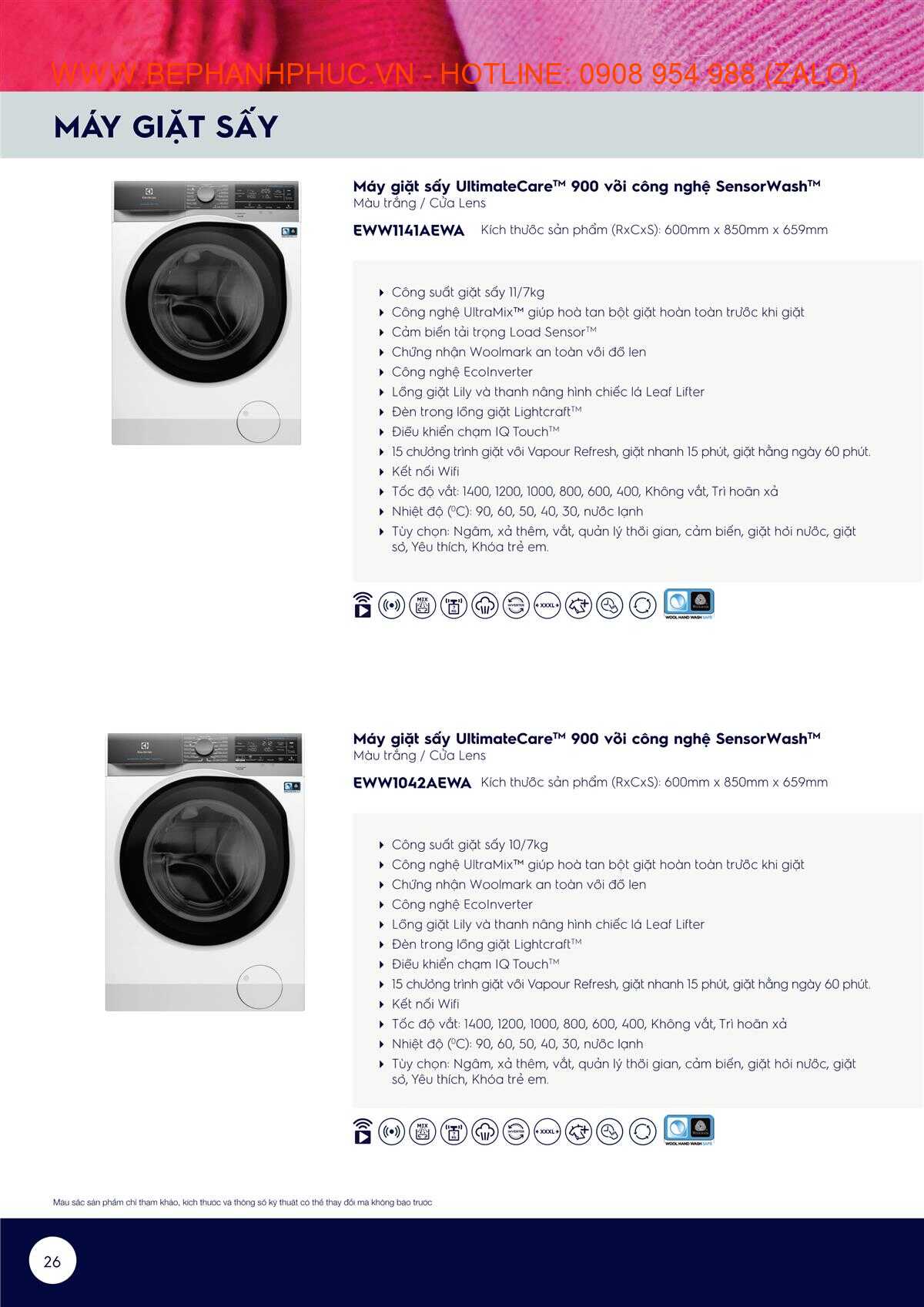 Catalogue Electrolux Laundry Online - Giặt sấy tiện lợi với Electrolux