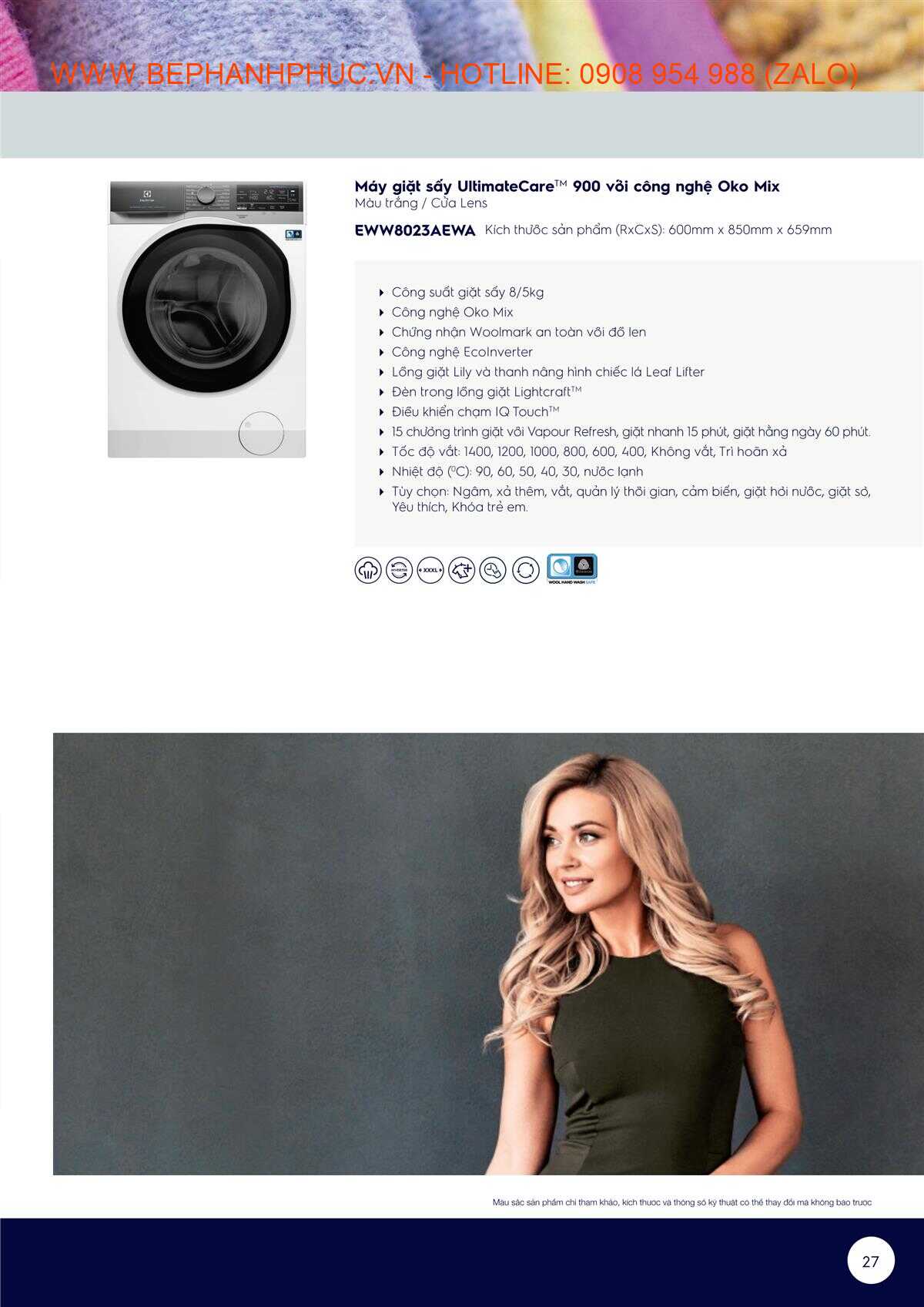 Catalogue Electrolux Laundry Online - Giặt sấy tiện lợi với Electrolux