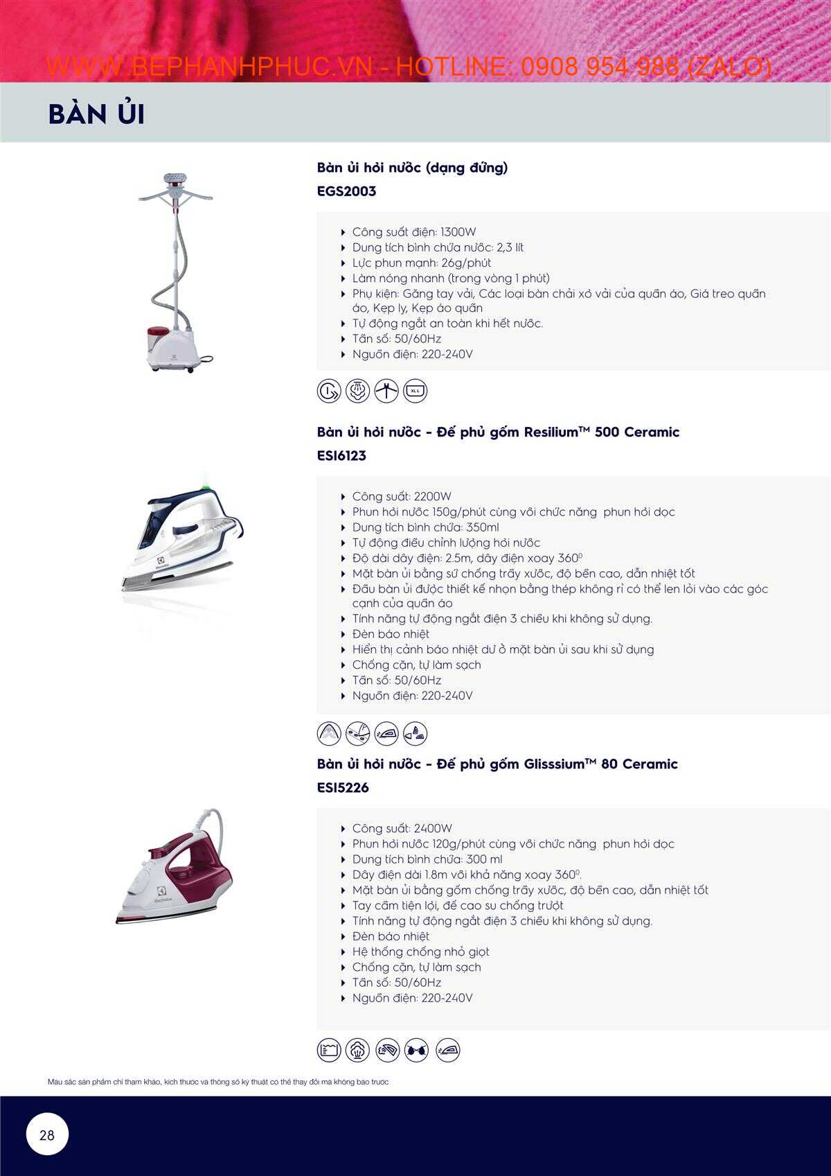 Catalogue Electrolux Laundry Online - Giặt sấy tiện lợi với Electrolux