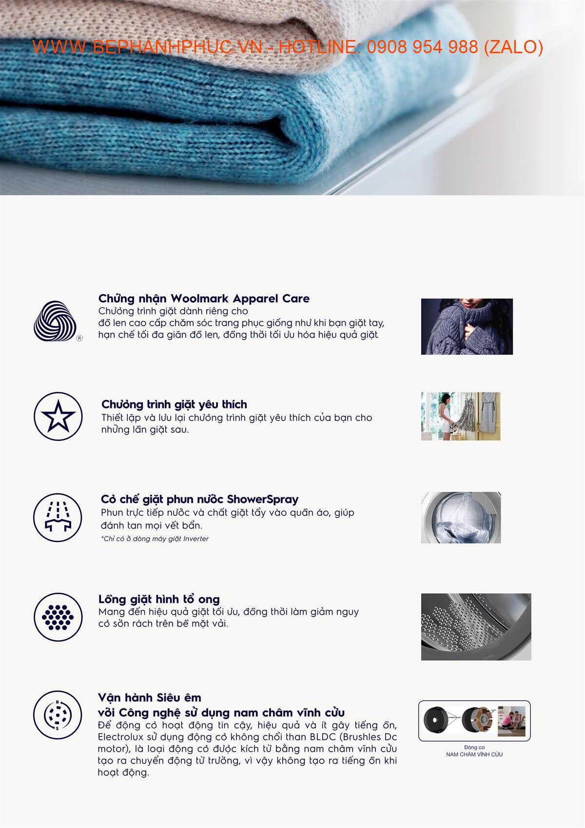 Catalogue Electrolux Laundry Online - Giặt sấy tiện lợi với Electrolux
