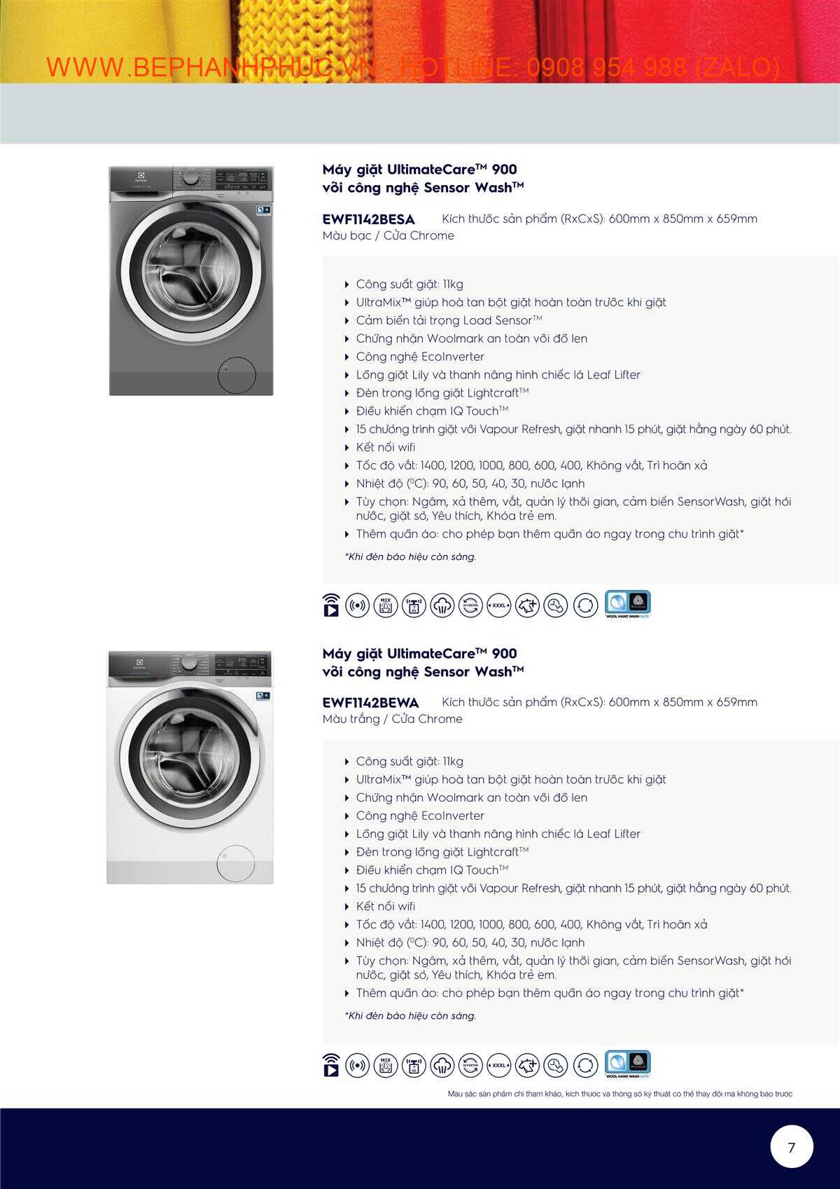 Catalogue Electrolux Laundry Online - Giặt sấy tiện lợi với Electrolux