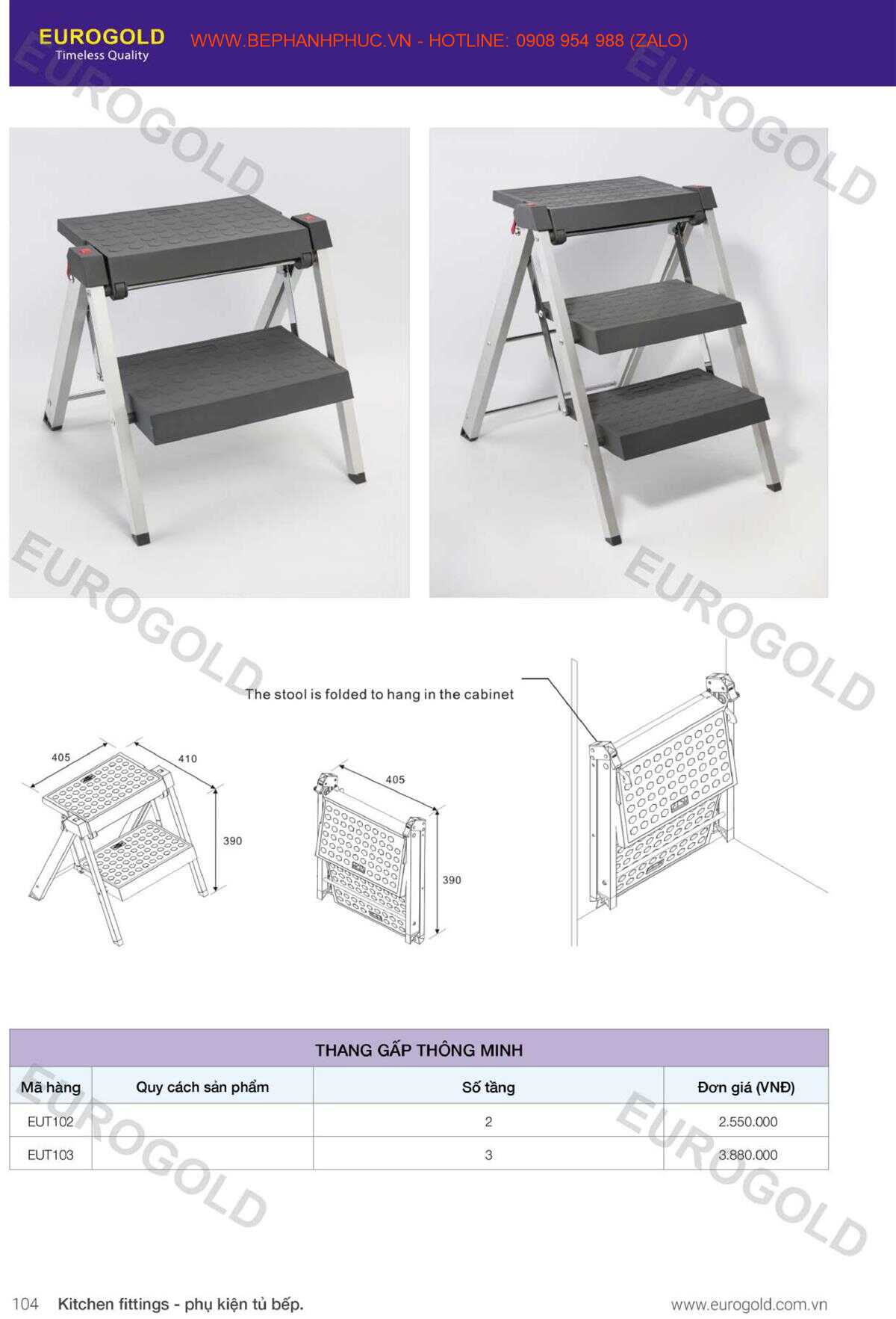 E-Catalogue Eurogold - Đa năng Trợ thủ Đắc lực