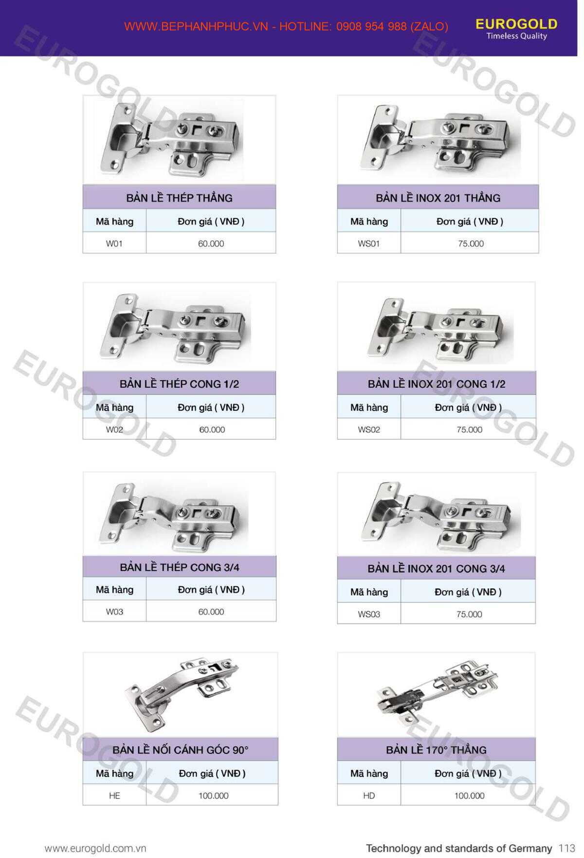 E-Catalogue Eurogold - Đa năng Trợ thủ Đắc lực