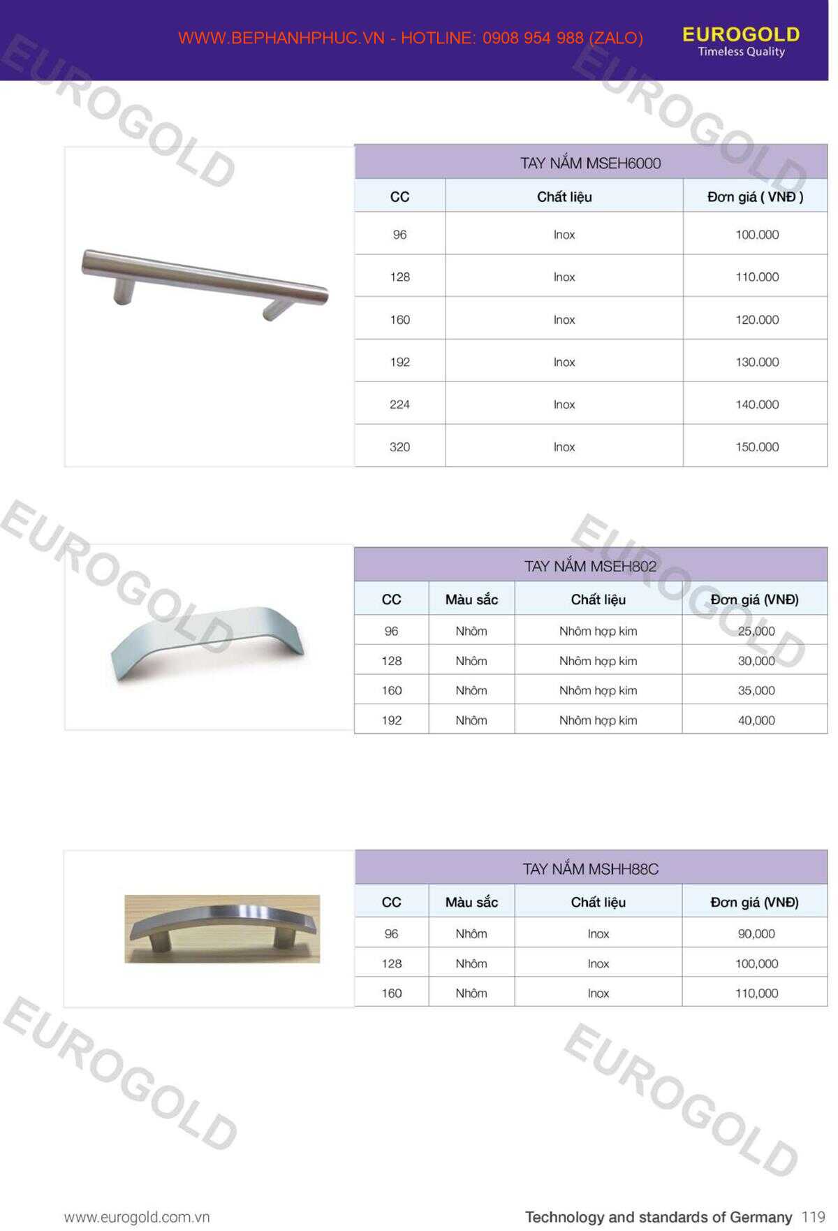 E-Catalogue Eurogold - Đa năng Trợ thủ Đắc lực