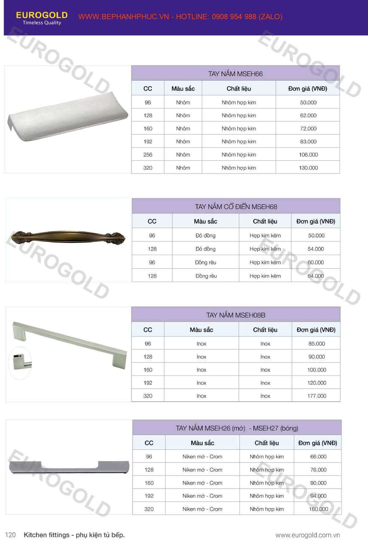 E-Catalogue Eurogold - Đa năng Trợ thủ Đắc lực