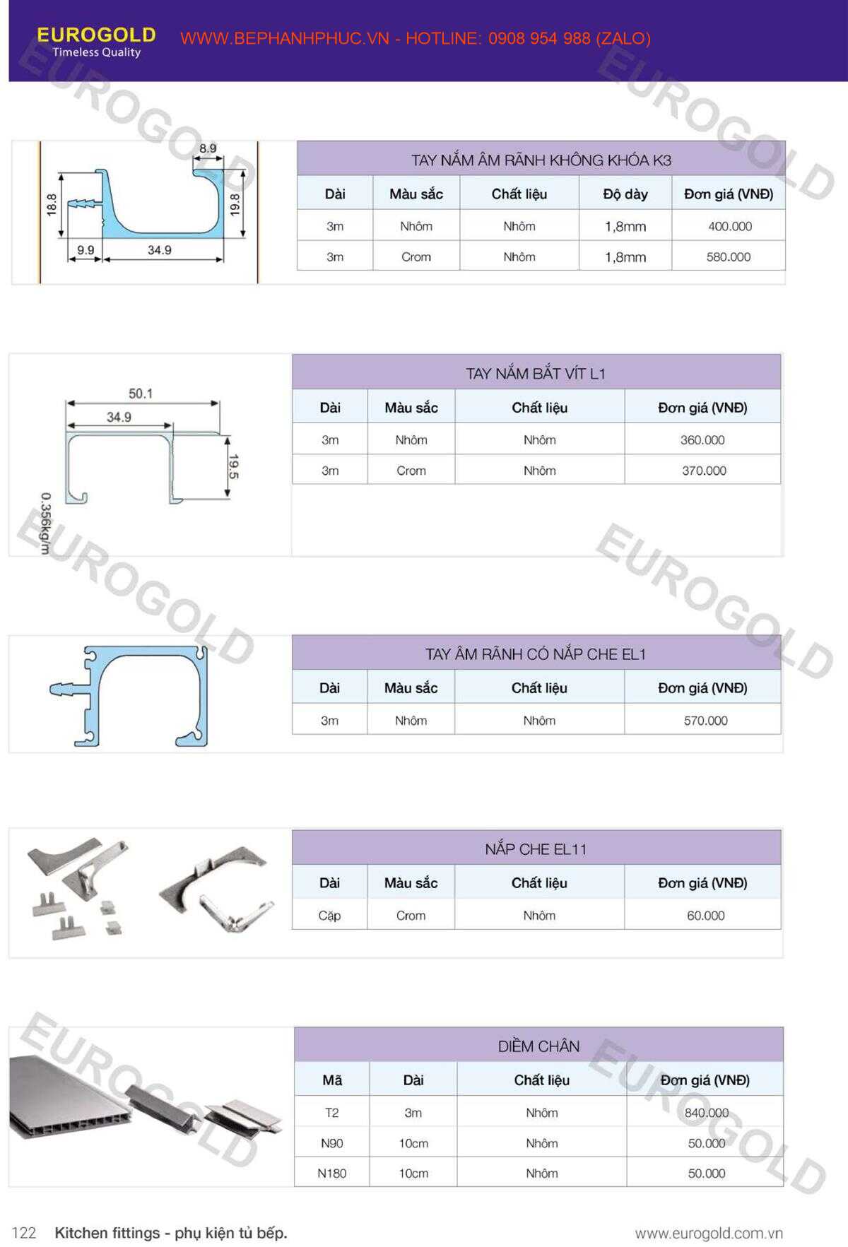 E-Catalogue Eurogold - Đa năng Trợ thủ Đắc lực