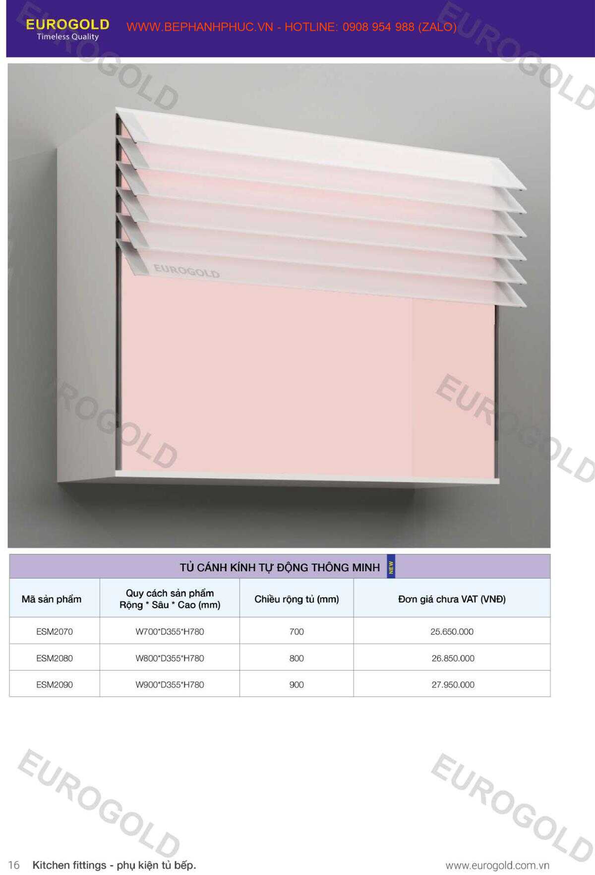 E-Catalogue Eurogold - Đa năng Trợ thủ Đắc lực