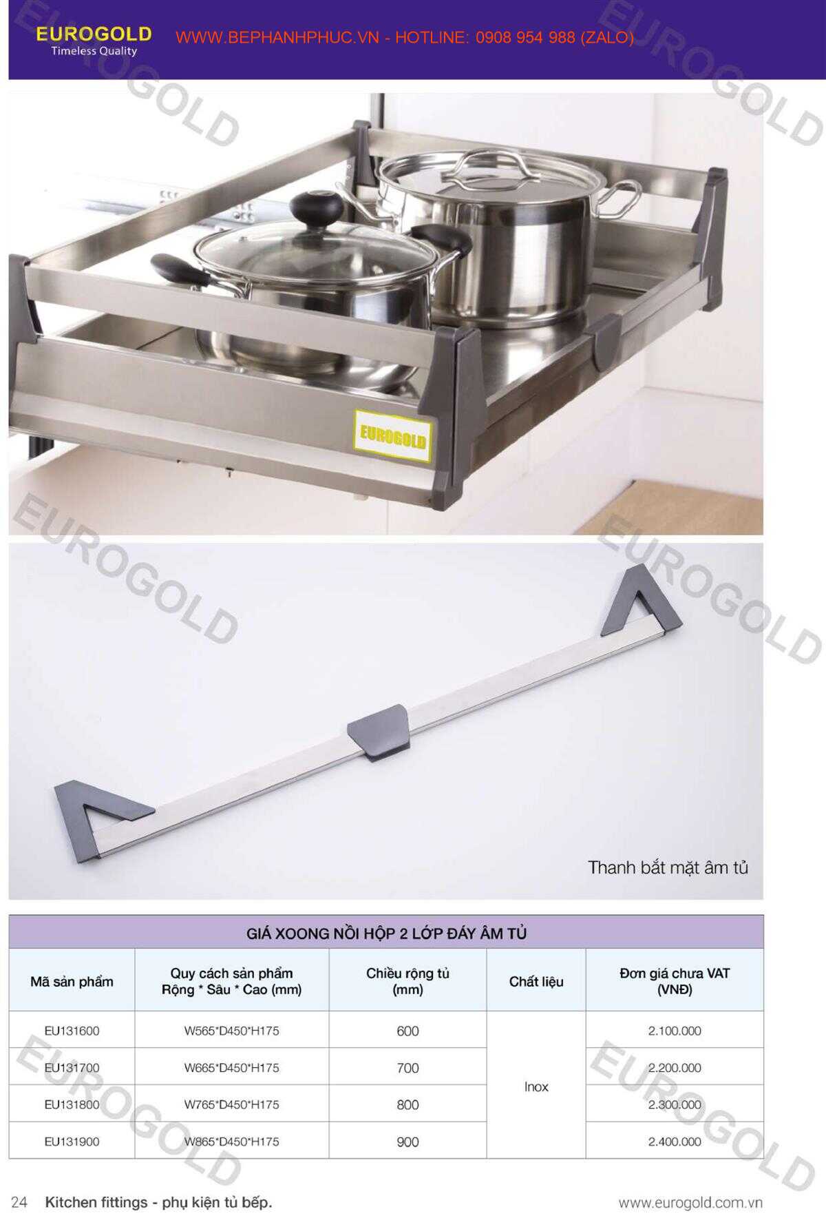 E-Catalogue Eurogold - Đa năng Trợ thủ Đắc lực