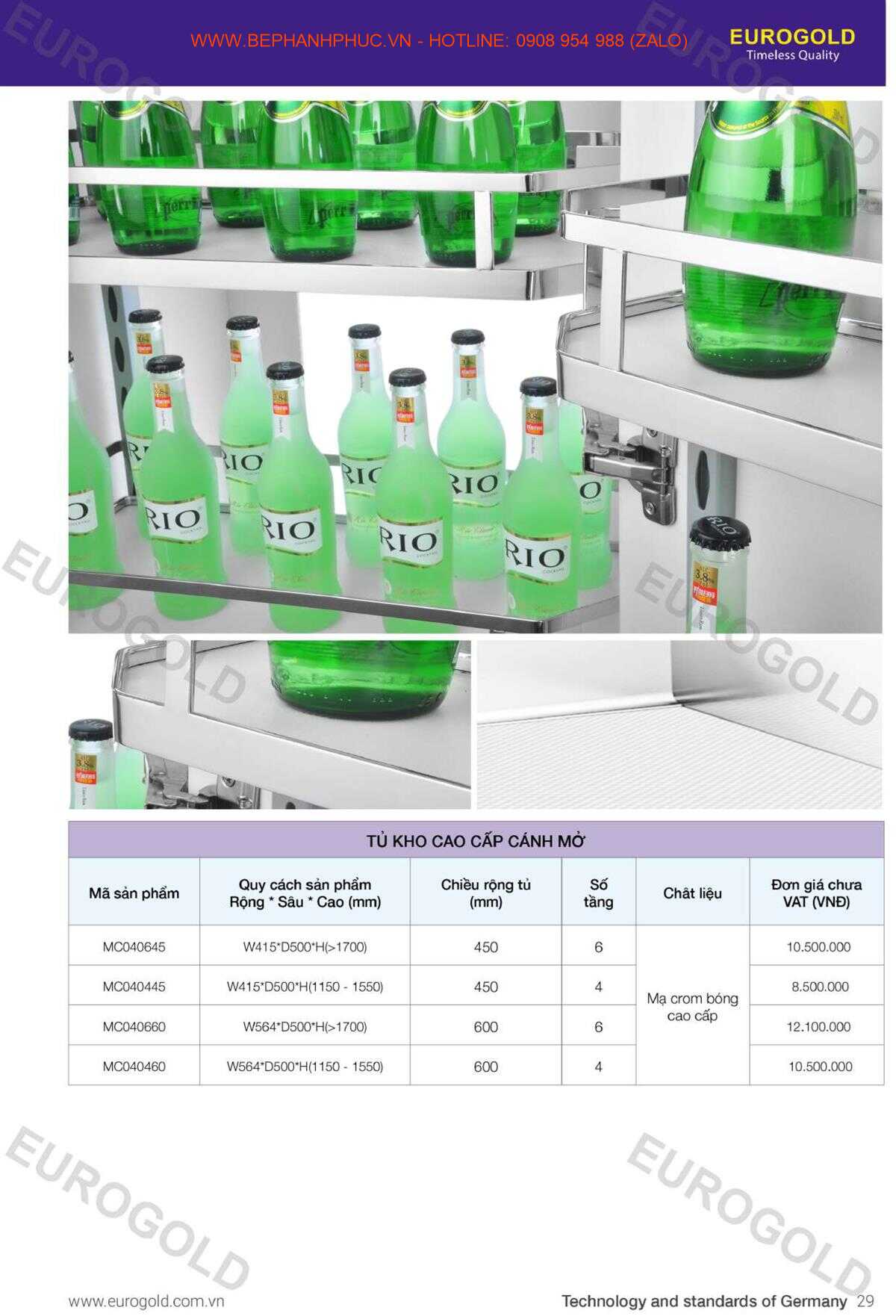 E-Catalogue Eurogold - Đa năng Trợ thủ Đắc lực