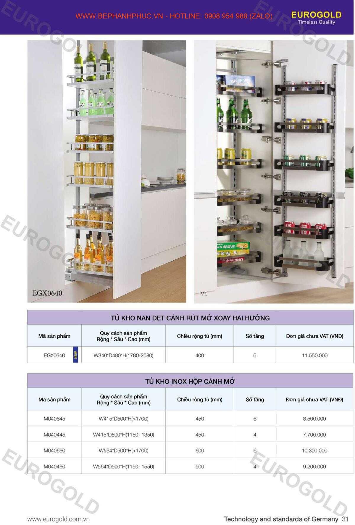 E-Catalogue Eurogold - Đa năng Trợ thủ Đắc lực