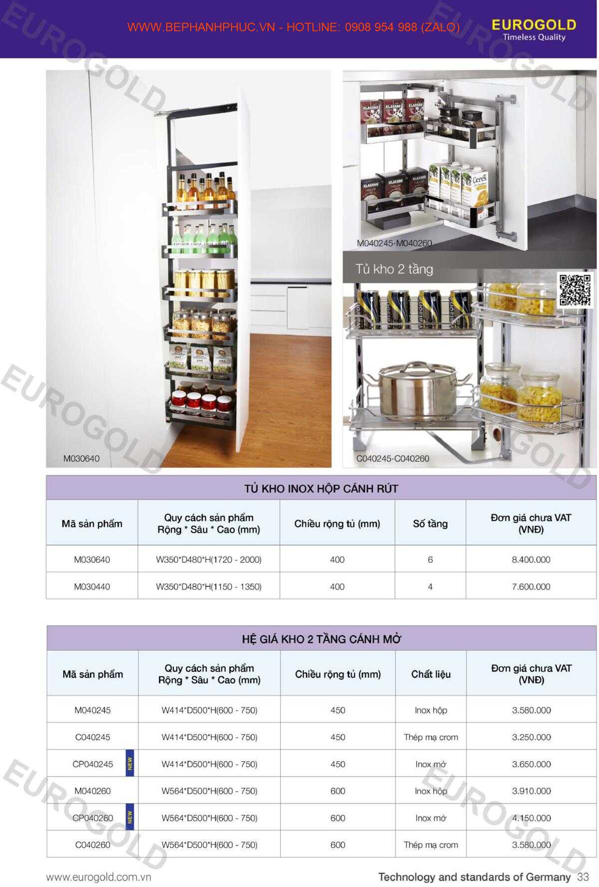 E-Catalogue Eurogold - Đa năng Trợ thủ Đắc lực