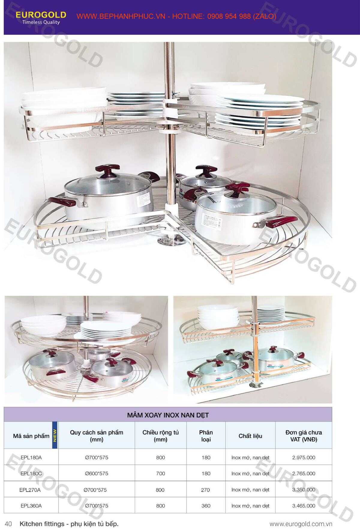 E-Catalogue Eurogold - Đa năng Trợ thủ Đắc lực