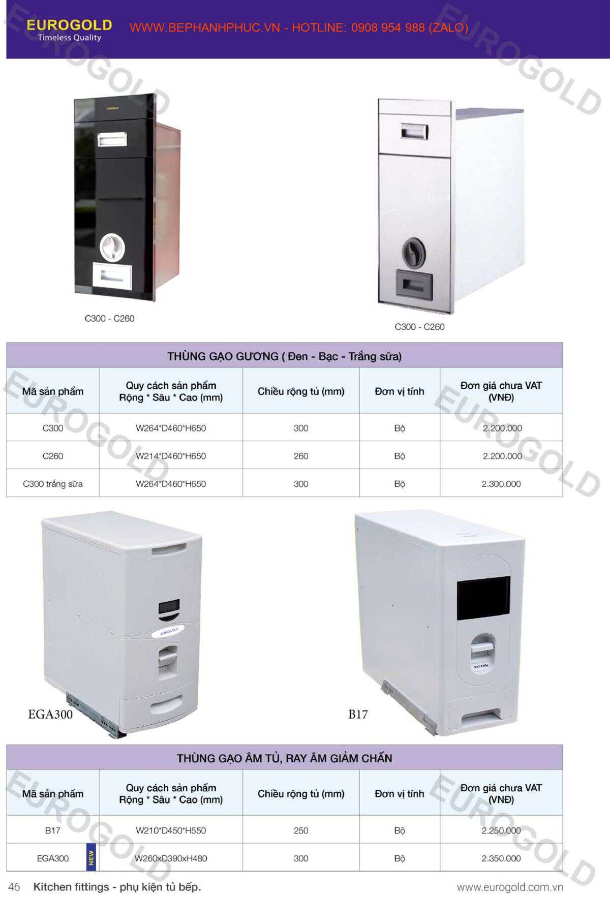 E-Catalogue Eurogold - Đa năng Trợ thủ Đắc lực