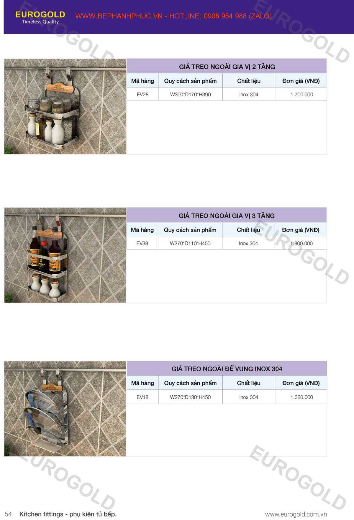 E-Catalogue Eurogold - Đa năng Trợ thủ Đắc lực