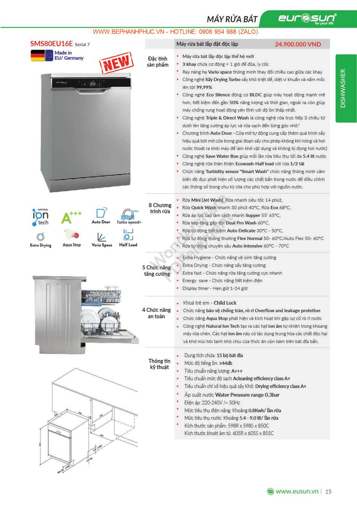 Catalogue Eurosun Online - Chất lượng đã được khẳng định