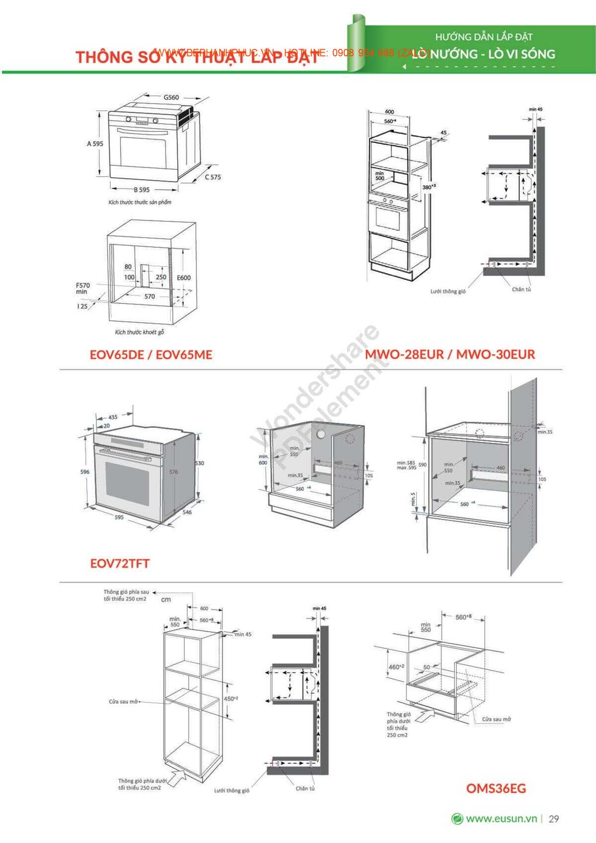 Catalogue Eurosun Online - Chất lượng đã được khẳng định