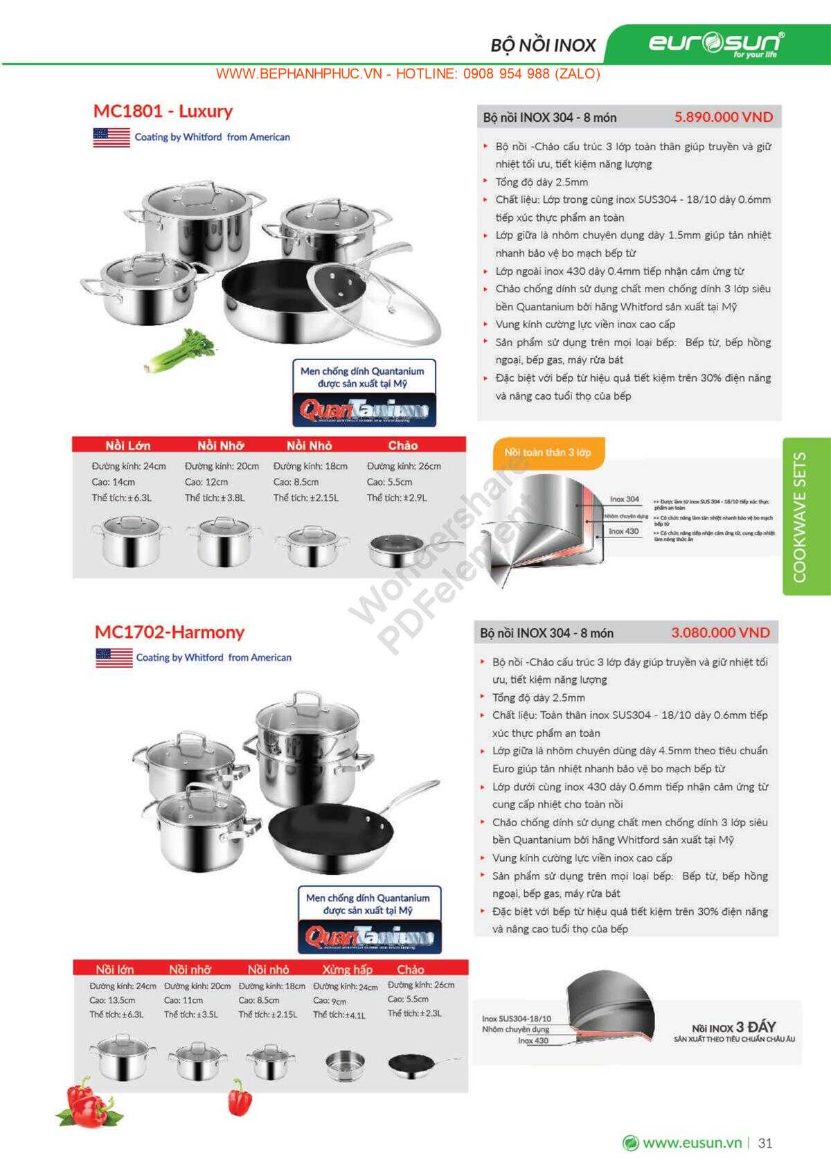 Catalogue Eurosun Online - Chất lượng đã được khẳng định