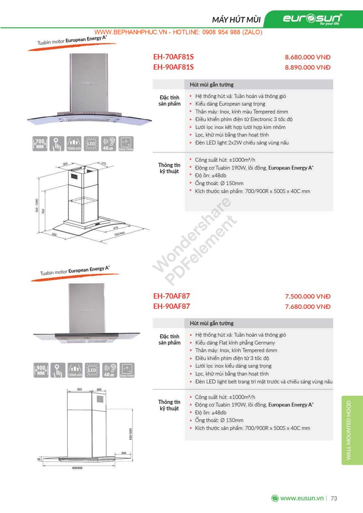 Catalogue Eurosun Online - Chất lượng đã được khẳng định