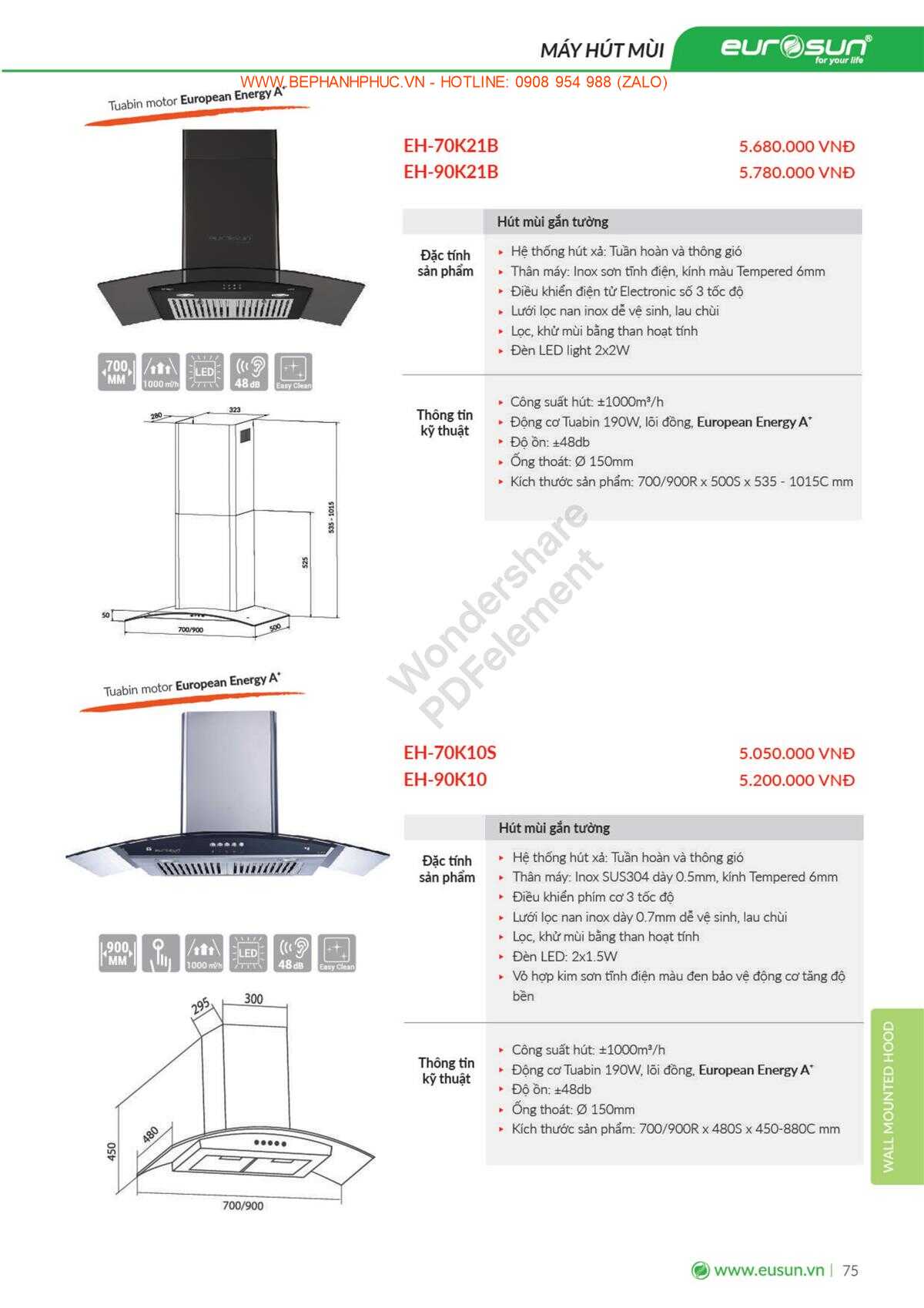 Catalogue Eurosun Online - Chất lượng đã được khẳng định