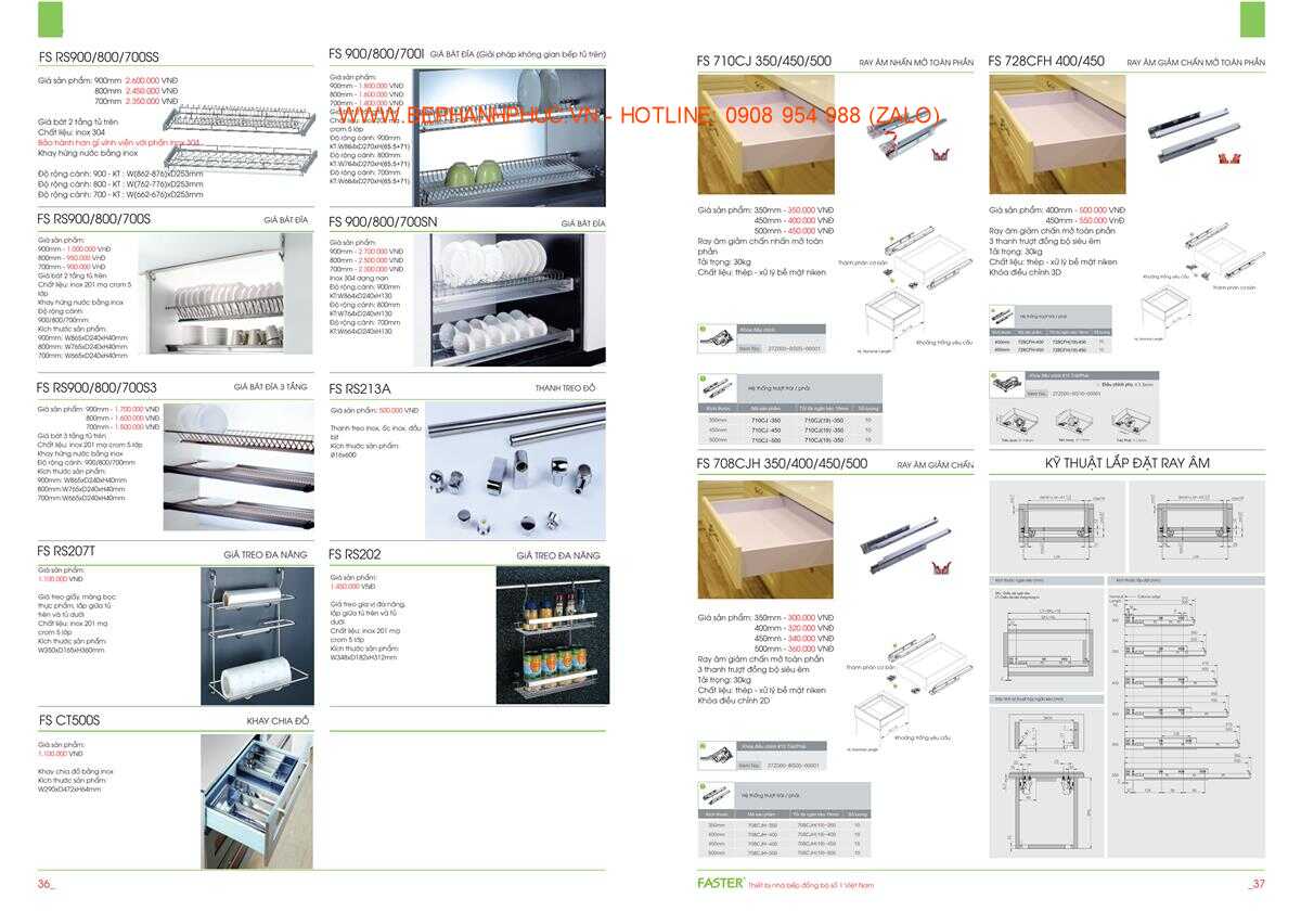Catalogue Faster Online - Thương hiệu bền đẹp theo thời gian