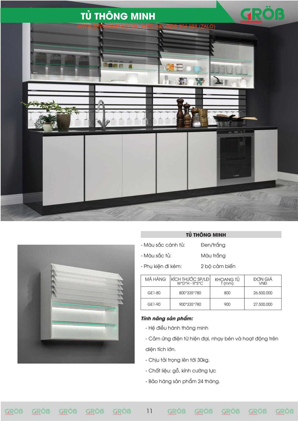 E-Catalogue Grob - Tiện nghi Bền đẹp Thời trang