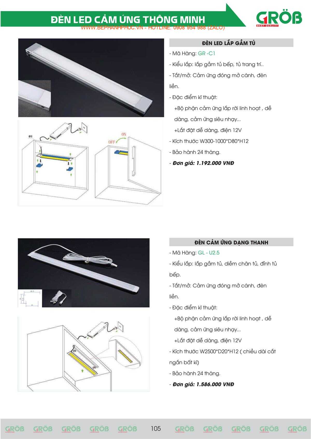 E-Catalogue Grob - Tiện nghi Bền đẹp Thời trang