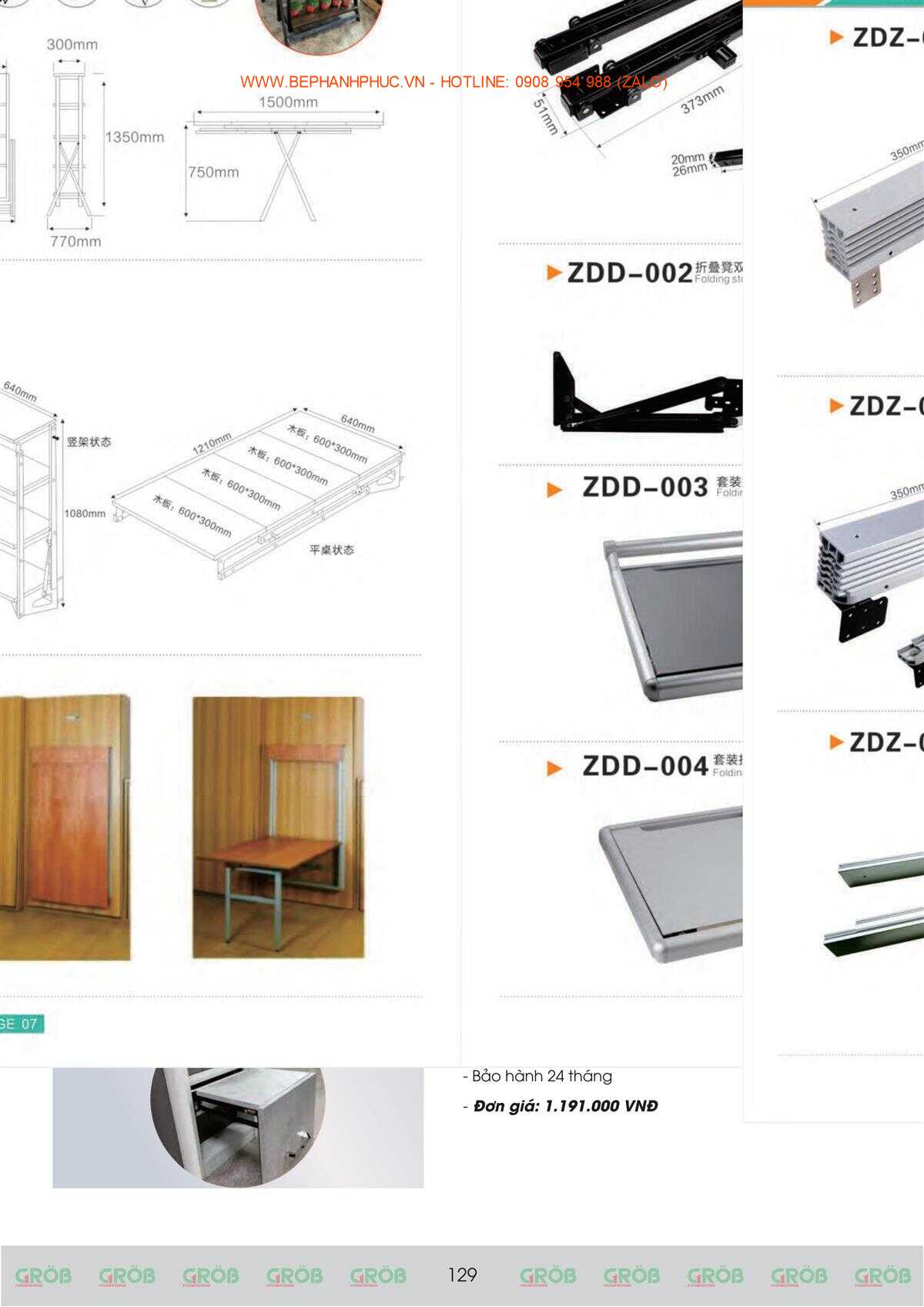 E-Catalogue Grob - Tiện nghi Bền đẹp Thời trang