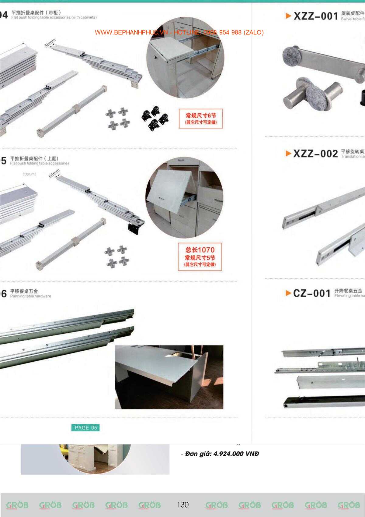 E-Catalogue Grob - Tiện nghi Bền đẹp Thời trang