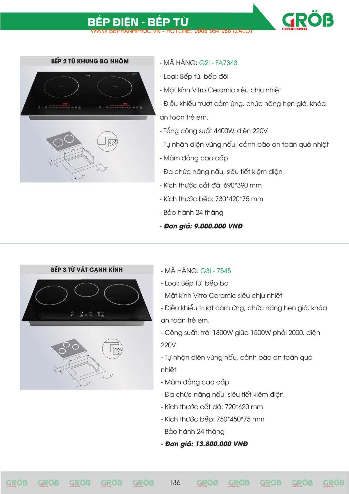 E-Catalogue Grob - Tiện nghi Bền đẹp Thời trang