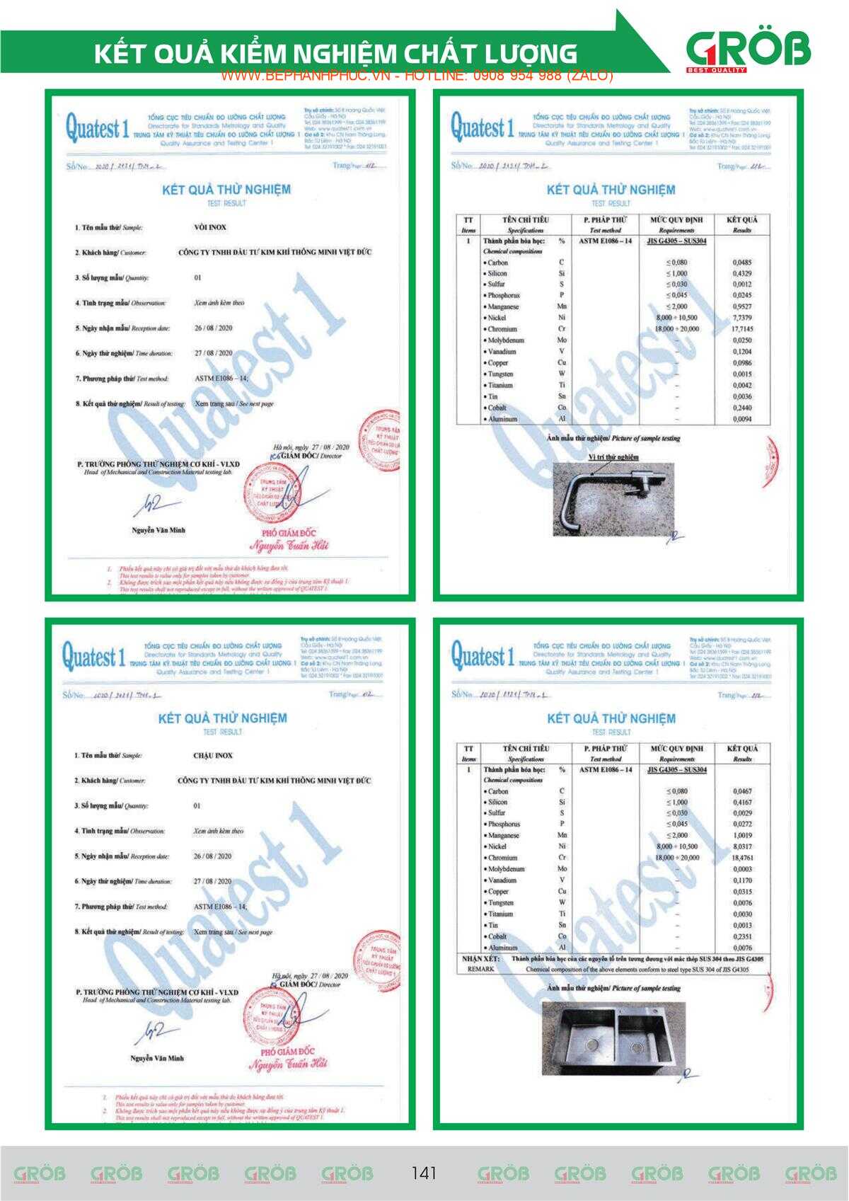 E-Catalogue Grob - Tiện nghi Bền đẹp Thời trang