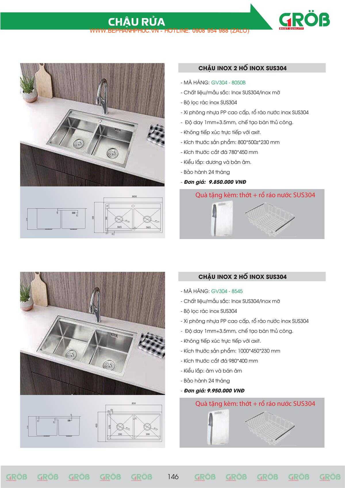 E-Catalogue Grob - Tiện nghi Bền đẹp Thời trang